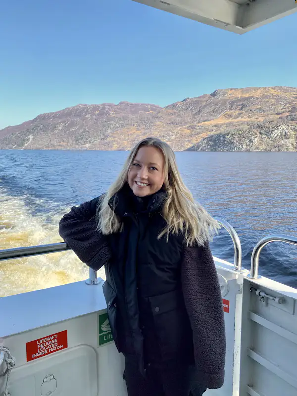 Looking for Nessie in Loch Ness, Scotland