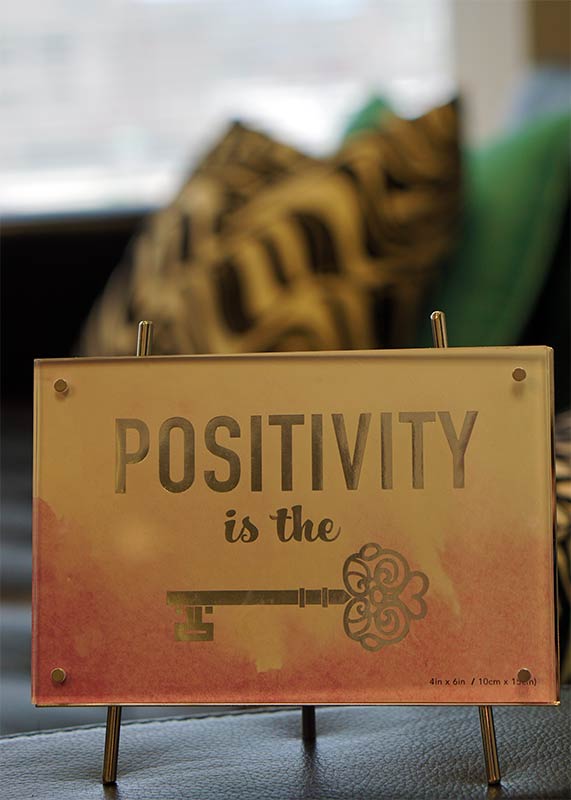 Positivity sign